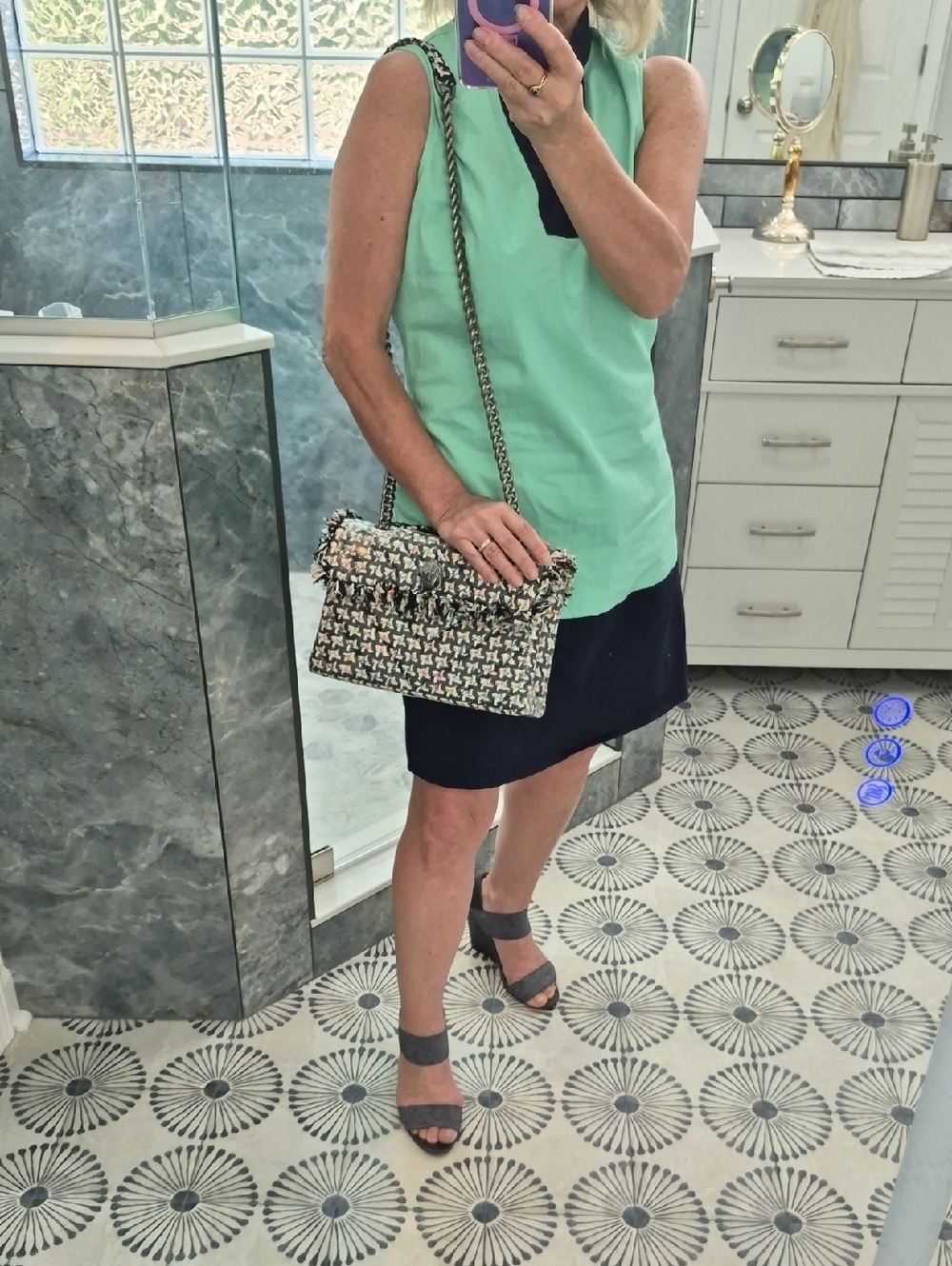 Kurt Geiger Multicolor Convertible Crossbody - Picture 4 of 13